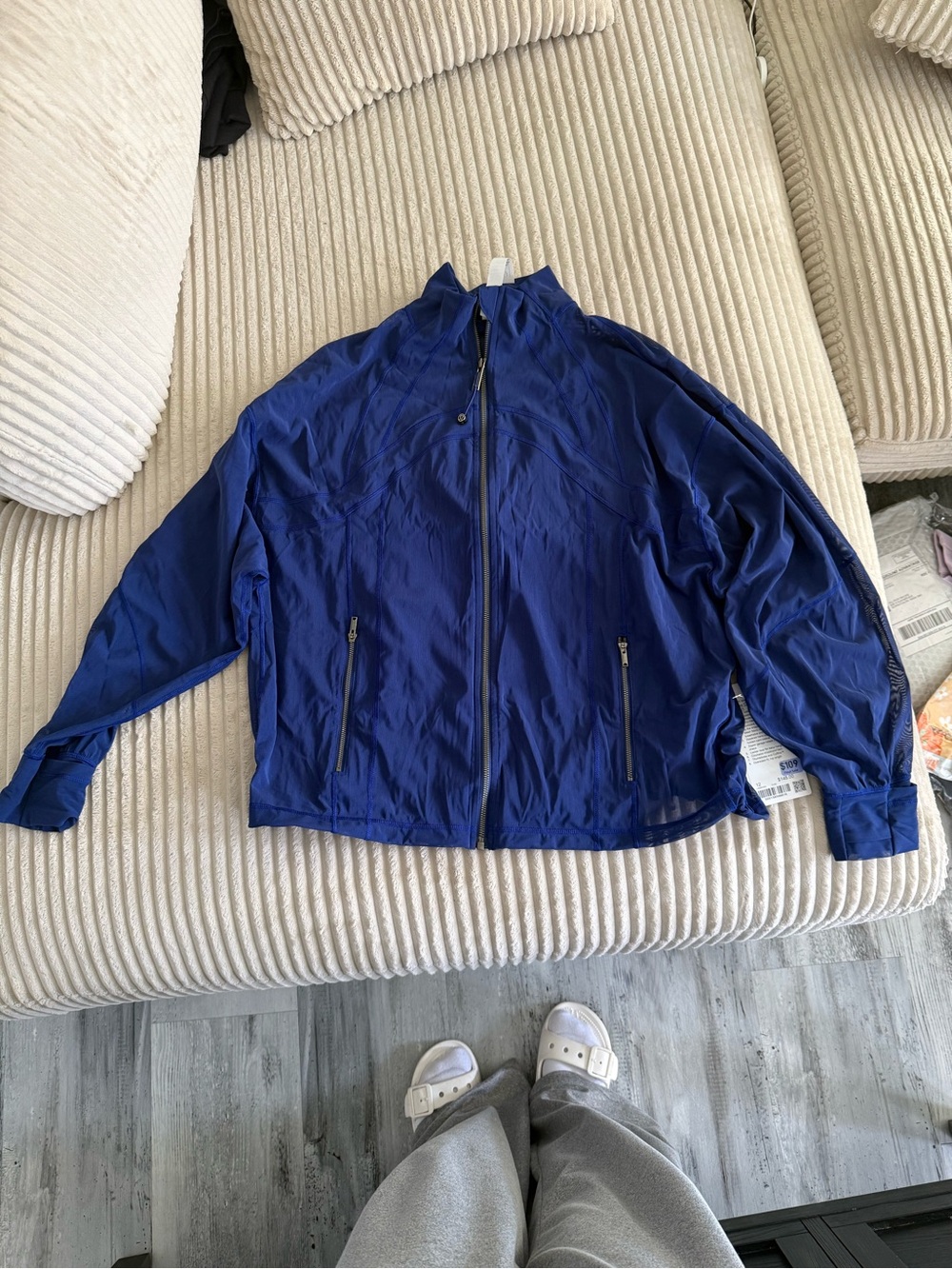 Lululemonw Define Oversized Jacket Mesh Size 12